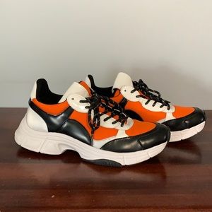 Calvin Klein Orange Sneakers